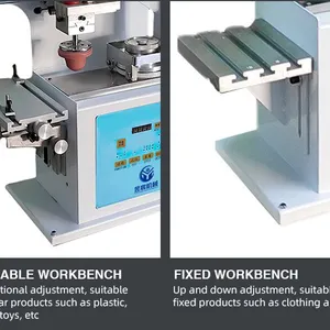 Single Color Pad Tempo Pad Printers Manual Tampography Printing Machine Automatic Logo Pen Barrel Pad Printer thumbnail-3