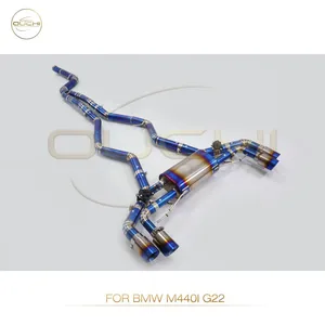 Exhaust Titanium Catback for BMW M440I G22/M550i G30/ 650i F13 N63/M850I G16 Electronic Valve High-performance Automotive Exhaust Parts thumbnail-1