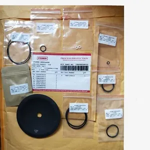 Genuine FISHER EZR Regulator Main Valve Repair Kit - EZR-OSX Pressure Reducing Shutoff Valve Spare Parts & 17E97 Diaphragm Replacement thumbnail-1