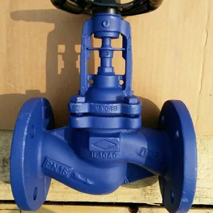 PN40 GS-C25 DN200 DIN Cast Steel Bellows Globe Valve thumbnail-4
