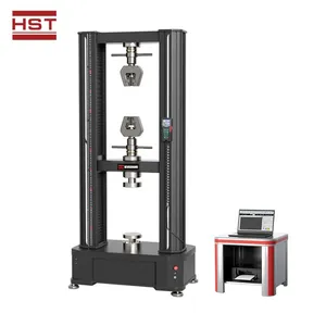 100KN Double Columns Computer Control Electronic Universal Testing Machine HST WDW-100E Class 0.5 Taiwan DELTA AC Servo Motor thumbnail-1