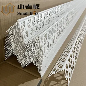 Building Materials Plastic Wall Angle Bead White Plaster Trim PVC Corner Bead thumbnail-1