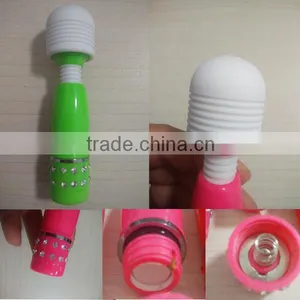 Pocket Mini Cute Wand Massager Strong Motor Vibration Sex Vibrator Penis Massager Sex Toys thumbnail-1