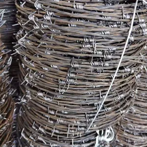 Reverse Twist Barbed Wire Mesh With 75mm-150mm Barbed Spacing for High-Security Areas thumbnail-3