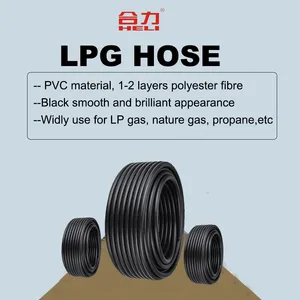 Industrial Machine Connection Usage High Pressure Liquefied Petroleum Gas LPG Flexible Hose thumbnail-2