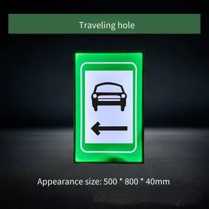Tunnel Emergency Evacuation Indicator Lights, Tunnel Emergency Telephone Signs, Tunnel Emergency Parking Signs, and Guide Lights thumbnail-1