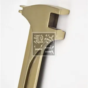 Non-Sparking Multifunction Drum Wrench 385mm Length 92mm Head Height 58mm End for Oil Drums thumbnail-1