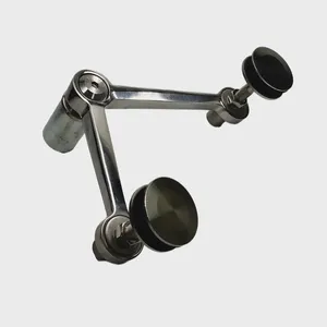 Professional Grade SS304 Spider Bracket 300mm 1 Way Arm Mirror Finish High Loading Capacity thumbnail-2