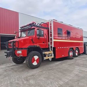 Jiefang 6*6 Communication Emergency Command Vehicle, a Veritable Mobile Command Center With Satellite Communication and Winch thumbnail-1