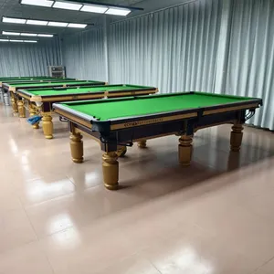 Wholesale of Chinese-style Eight-ball Pool Tables for Commercial Use in Shenzhen, Zhuhai and Jiangmen, American Billiard Tables, and Snooker Tables thumbnail-1
