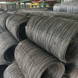 Bulk SAE 1008 Hot Rolled Steel Wire Rod - 5.5mm x 2000kg Coil, ASTM A510, Mill Finish, Direct Mill thumbnail-1