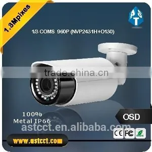Coaxial Cable AHD HD 960P Bullet CCTV Camera 1.3 MP New Waterproof Night Vision CCTV Camera Video Aptina O130 thumbnail-1