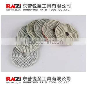 Premium Wet and Dry Polishing Pad White Resin thumbnail-5