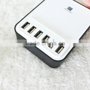 6 Ports Power Bank Usb Portable Charger for All Phones thumbnail-4