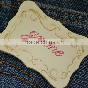 Direct Factory Price Best Choice Leather Patches With Metal for Jeans thumbnail-3