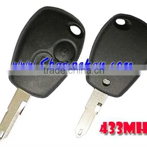 Renault Remote Key 2 Button With NE73 Blade Round Button thumbnail-1