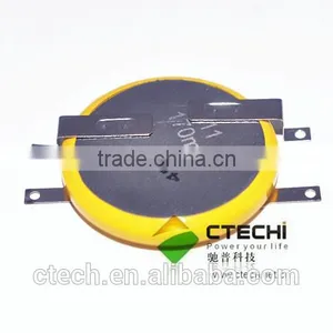 Li-ion 3.6V Rechargeable Battery LIR3048 With Solder Lir3048 With Pins thumbnail-1