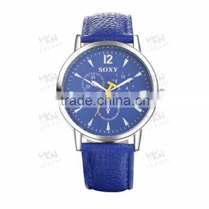 Custom Design Your Own Watch, Fashion Blue Quartz Watch Quality Choice Most Popular thumbnail-1
