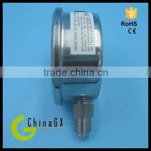 PGV Series All Stainless Glycerine or Silicone Oil Filled Pressure Gauge Manometer thumbnail-4
