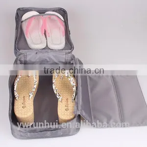 Portable Big Size Shoe Box With Mesh Fabric Cover thumbnail-4