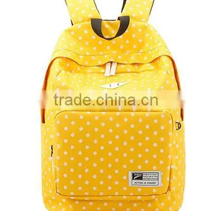 Leisure School Students Shoulder Bag for Polyester Backpack With Dot Bag thumbnail-6