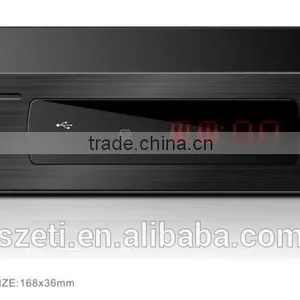Full hd Black Digital FTA ATSC Satellite for America Mexico Canada Set Top Receiver Box thumbnail-1