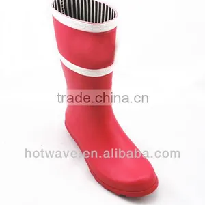 Wholesale Waterproof Women's Colorful Rain Boots thumbnail-2