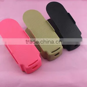 Double Layer Saving Space Plastic Shoe Rack thumbnail-3