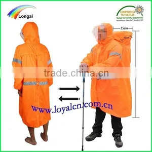 Outdoor Waterproof Long Target Pvc Raincoat thumbnail-1
