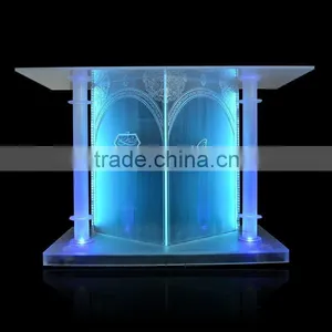 High Quality Acrylic Bar Table With Lights,DJ Table for Bar thumbnail-4