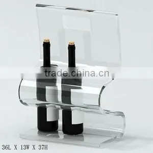 Wall-mounted Acrylic Wine Rack thumbnail-6