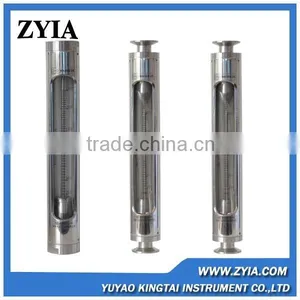 China Supply Vertical Stainless Steel Sight Glass Flow Meter &clamp Flow Meter thumbnail-1