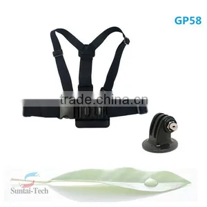Gopros Accessories Bundle go Pro Chest Band With Tripod Mount for Go Pro Heros 4 3+/3/2/1 GP58 thumbnail-1