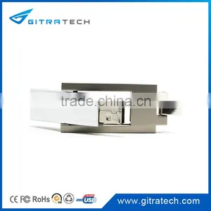 Engraved Logo Metal Pen Drive Gifts thumbnail-4