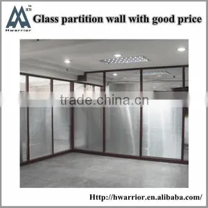 Aluminum Frame Glass Partition With Good Price thumbnail-1