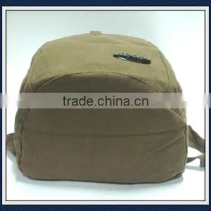 Washed Canvas Backpack Bag thumbnail-3