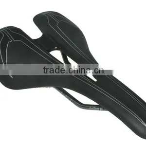 EVA 155mm 143mm 130mm Sponge Hollow Imitation Leather MTB Racking Bicycle Saddle thumbnail-1