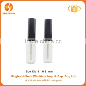 Cylinderical 1.8*9.1cm Lady Plastic Empty Lip Gloss Container thumbnail-1