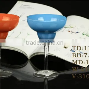 Hot Sale! Shanxi Sunyo Crystal Margarita Glass With Long Stem thumbnail-2