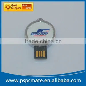 8G 16G Round Metal Pen Drive as Promotional Gift thumbnail-1