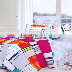 100% Cotton Pigment or Reative Printed Bedding Sets thumbnail-1