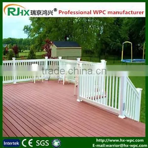 Plastic Composite Decking With Resistant to Decay and Mildew/grey Engineered Wood Floors thumbnail-3