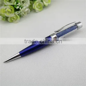TCR-0802 Fat Novelty Crystal Ball Pen , 3 in 1 Crystal Pen With Usb Drive thumbnail-5