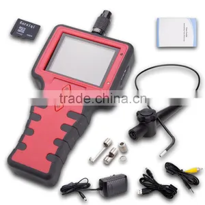 Recordable 3.5" 5.5mm Endoscope Borescope Zoom DVR 2 Way 180 Adjust 1m Video Industrial Inspection Camera thumbnail-6