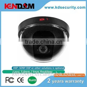 Kendom Promotion Hot in This Summer Plastic Dome Camera, Nice Design With Bottom Price CCD or CMOS Camera 700/800/1300TVL thumbnail-1