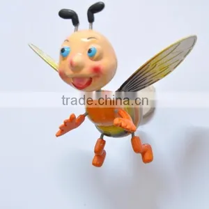 4 Inch Plastic Novelty Decorative Bee Fridge Magnet thumbnail-3