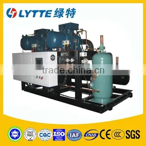 JZHLGF Water(Air)Cooled Compressor Racks for Refrigeration Freezer , HP Refrigeration Compressor Air Cooled Condensing Unit thumbnail-1