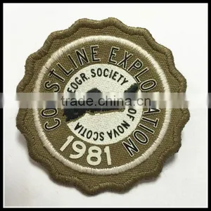 Brand Woven Badges, Hot Sales Woven Patches, Any Pantone Colors thumbnail-3