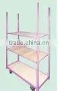 Metal Slider Flower Cart Trolley and Rack thumbnail-2