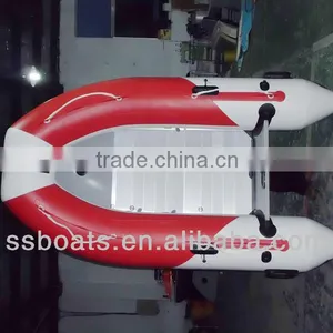 CE Certificate Top Quality Aluminum Hull Inflatable Fishing Boat thumbnail-3